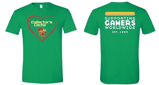 I Love Collectors Cache Unisex T-Shirt - GREEN